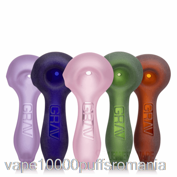Vape Romania Grav Sablat Lingura Fum Gri